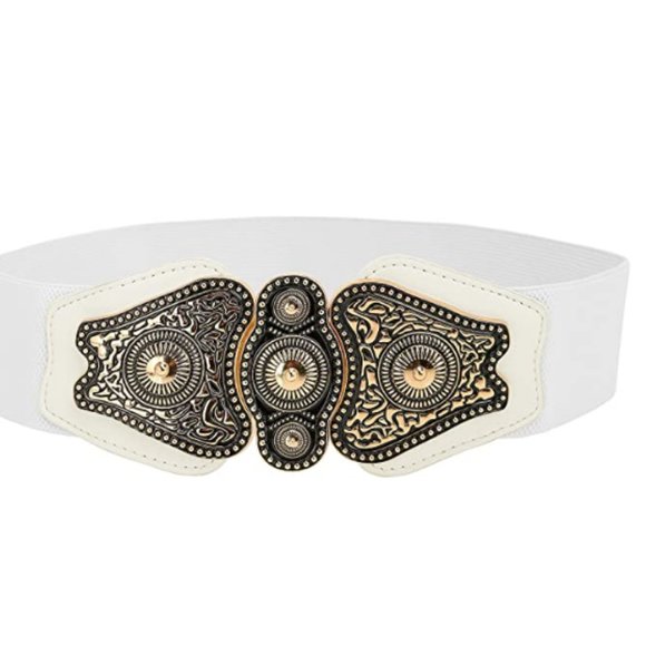 Stretch Vintage Antique Retro Buckle Belt main image 5
